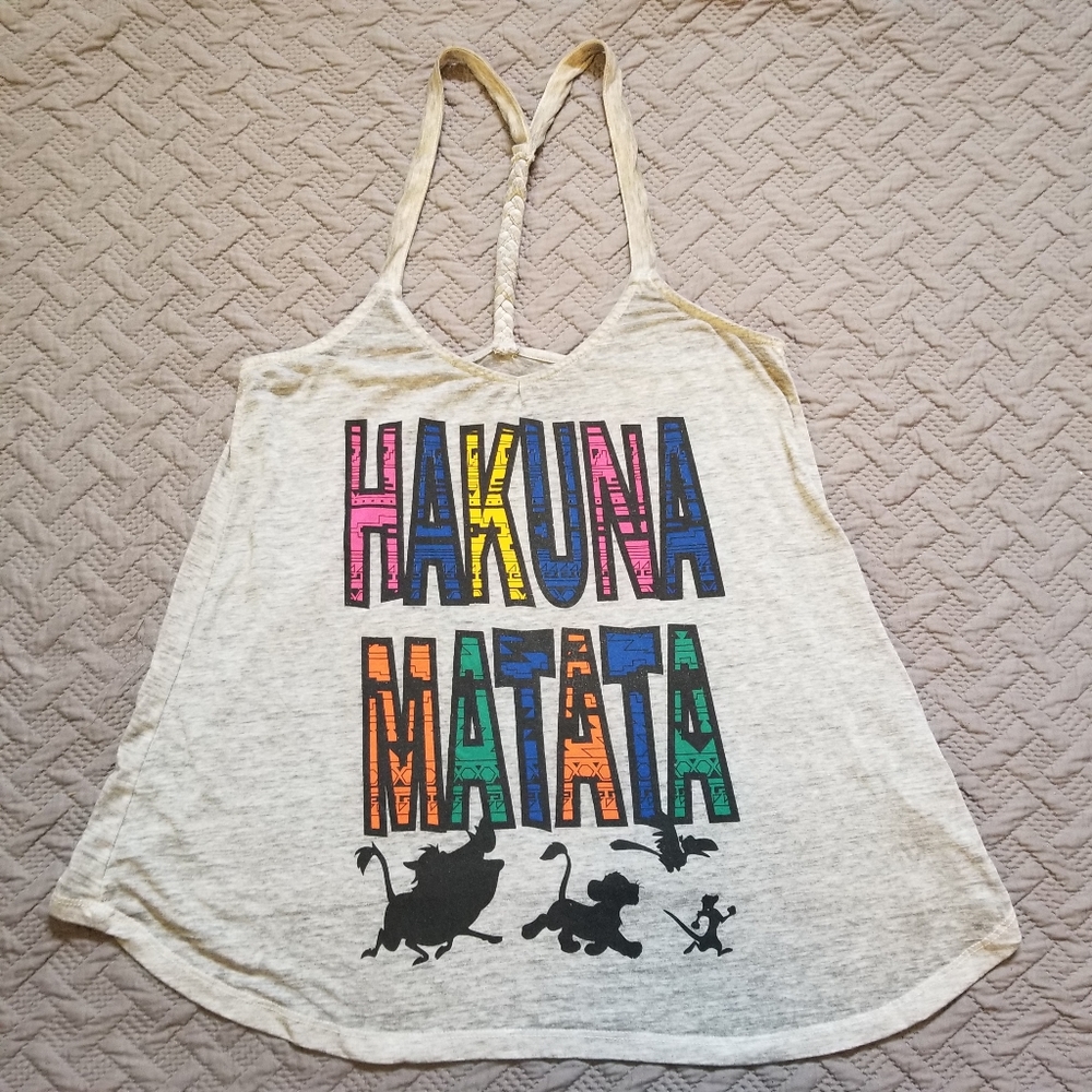 Medium Disney Lion King Hakuna Matata Tank Top